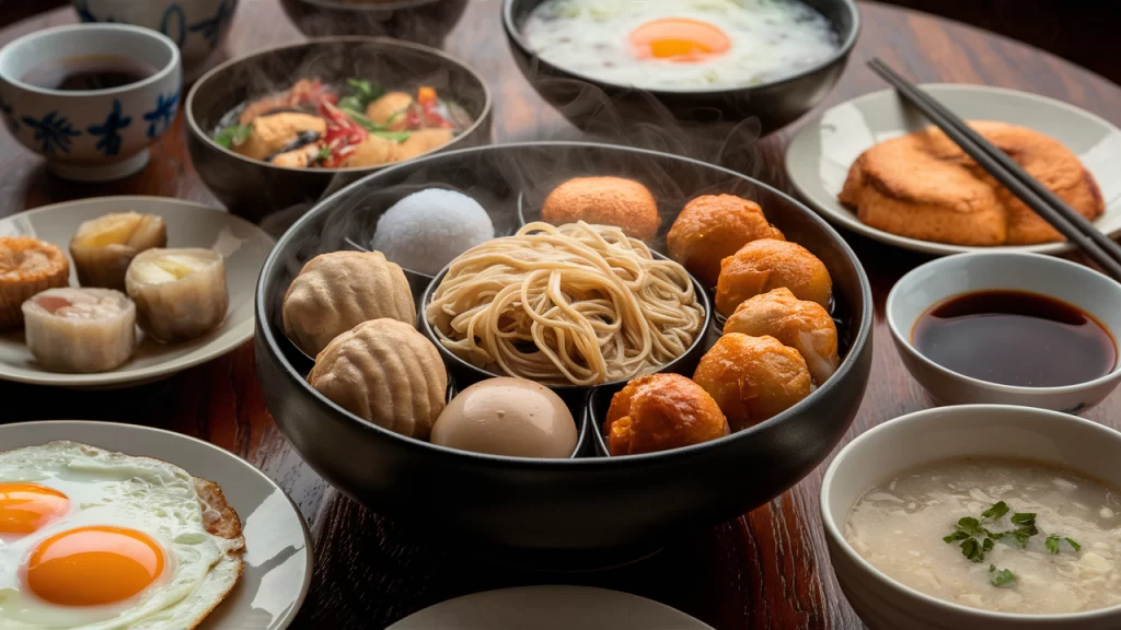 Asian Breakfast Food