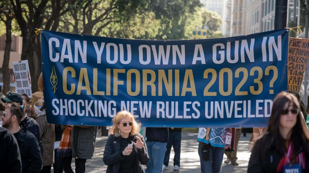 Can You Own a Gun in California 2023